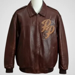 Mark Buchanan Brown Pelle Pelle Leather Jacket – Vintage Rare