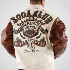 Pelle Pelle Soda Club MB Jacket – Brown Leather Heritage Series
