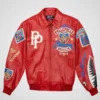 Pelle Pelle American Bruiser Leather Jacket Red | Men’s Leather Jacket