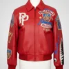 Pelle Pelle American Bruiser Leather Jacket Red | Men’s Leather Jacket