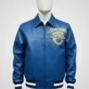 Pelle Pelle Blue Legends Live Forever Jacket Blue Leather Jacket