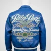 Pelle Pelle Blue Legends Live Forever Jacket Blue Leather Jacket