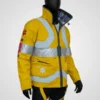 Cyberpunk 2077 David Martinez Yellow Leather Jacket