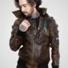 Cyberpunk 2077 V Samurai Jacket – Leather Bomber Jacket