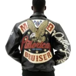 Pelle Pelle Men's American Bruiser Plush Leather Jacket