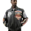 Pelle Pelle Men's American Bruiser Plush Leather Jacket