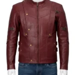 Guardian Of Galaxy Star Lord Leather Jacket