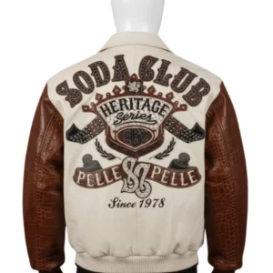 Pelle Pelle Soda Club Brown Leather Jacket