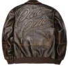 Pelle Pelle Two Tone Leather Jacket
