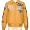Pelle Pelle American Bruiser Yellow Leather Jacket