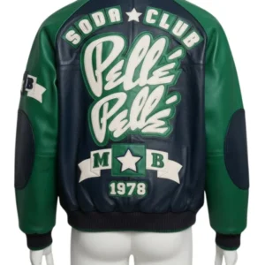 Pelle Pelle Classic Soda Club Plush Green Jacket
