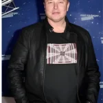 Tesla Event Elon Musk Leather Jacket