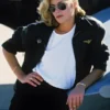 Kelly Mcgillis Top Gun Leather Jacket