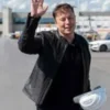 Tesla Event Elon Musk Leather Jacket
