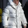 Pope Francis White Puffer Coat