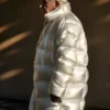 Pope Francis White Puffer Coat
