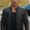 Vin Diesel Fast and Furious 7 Dominic Toretto Black Leather