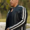 Vin Diesel Fast and Furious 7 Dominic Toretto Black Leather