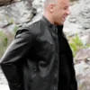 Vin Diesel Fast And Furious 6 Black Leather Jacket