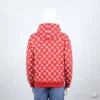 Red Louis Vuitton x Supreme Hoodie