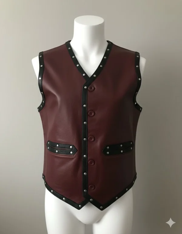 The Warriors James Remar Leather Vest