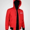 Jimmy 6666 Ranch Red Hooded Jacket – Yellowstone Style