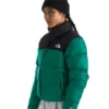 North Face Nuptse Green Puffer Jacket