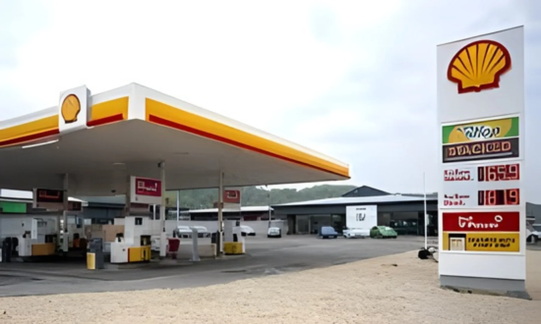 fuel stations