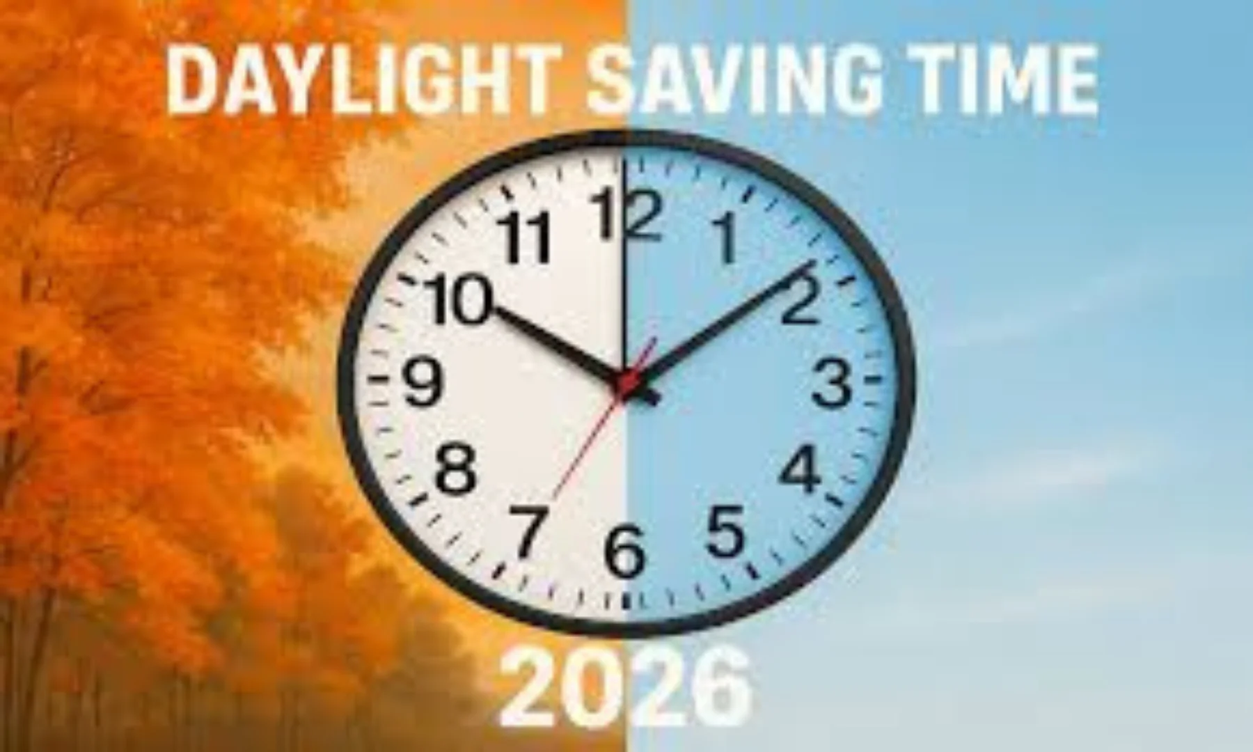 daylight savings 2026