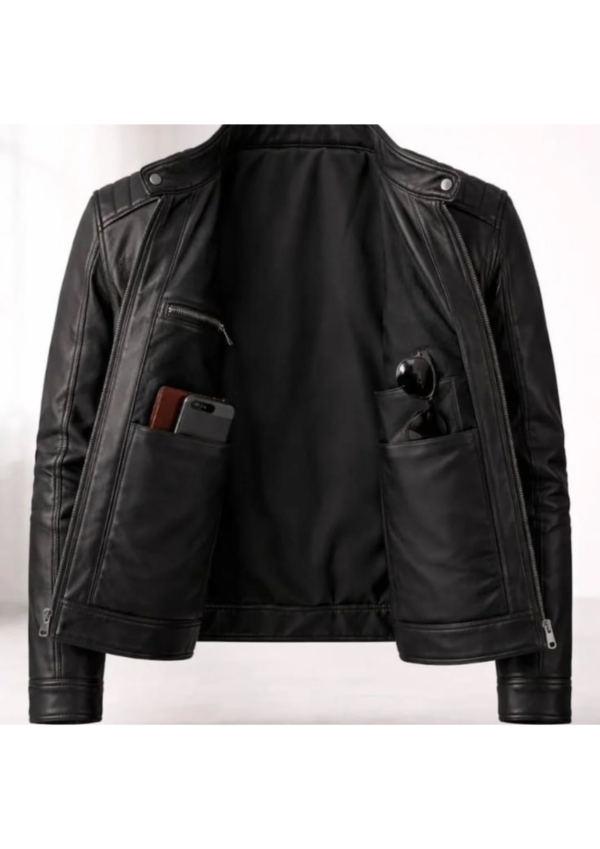 Stylish Men's Black Leather jackets