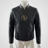 The Flash Zoom leather jacket Hunter Zolomon black jacket