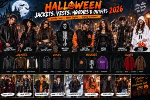 Halloween Jackets, Vests, Hoodies & Outfits 2026 Trending Costume Ideas