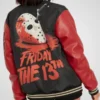 Halloween Friday The 13th Varsity Jacket