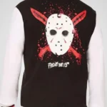 Spirit Halloween Adult Jason Voorhees Varsity Jacket – Friday the 13th
