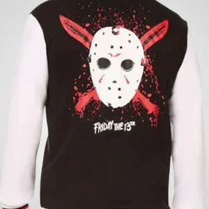 Spirit Halloween Adult Jason Voorhees Varsity Jacket – Friday the 13th