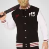 Spirit Halloween Adult Jason Voorhees Varsity Jacket – Friday the 13th