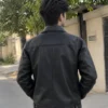 coach men's heritage c lightweight leather jacket