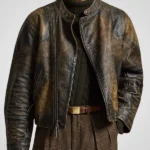 ralph lauren leather jacket