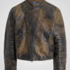 ralph lauren leather jacket