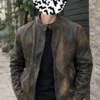 ralph lauren leather jacket