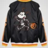 Spooky Mickey Mouse Skeleton Bomber Jacket