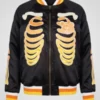 Spooky Mickey Mouse Skeleton Bomber Jacket