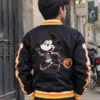 Spooky Mickey Mouse Skeleton Bomber Jacket
