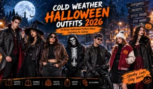Cold Weather Halloween Outfits 2026: 25 Winter Halloween Fashion Ideas, Costumes & Jackets