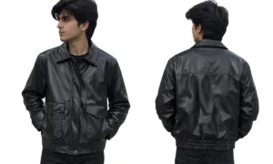 old navy women's oversized faux-leather bomber jacket