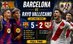 barcelona vs rayo vallecano