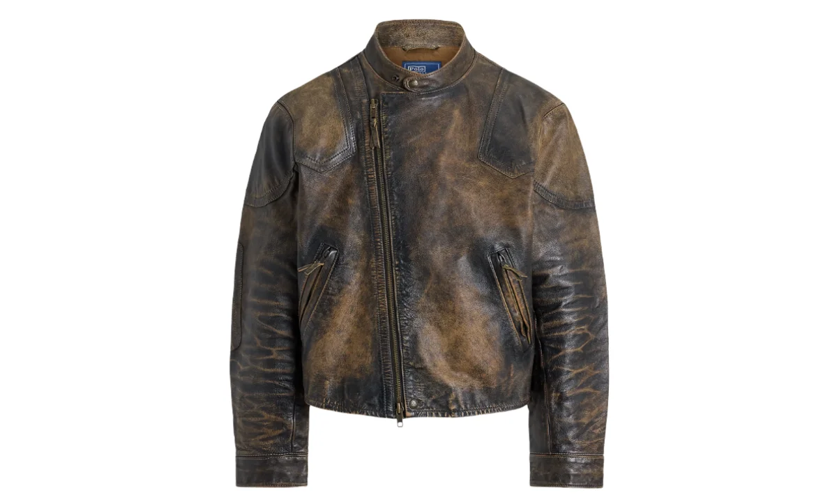ralph lauren leather jacket