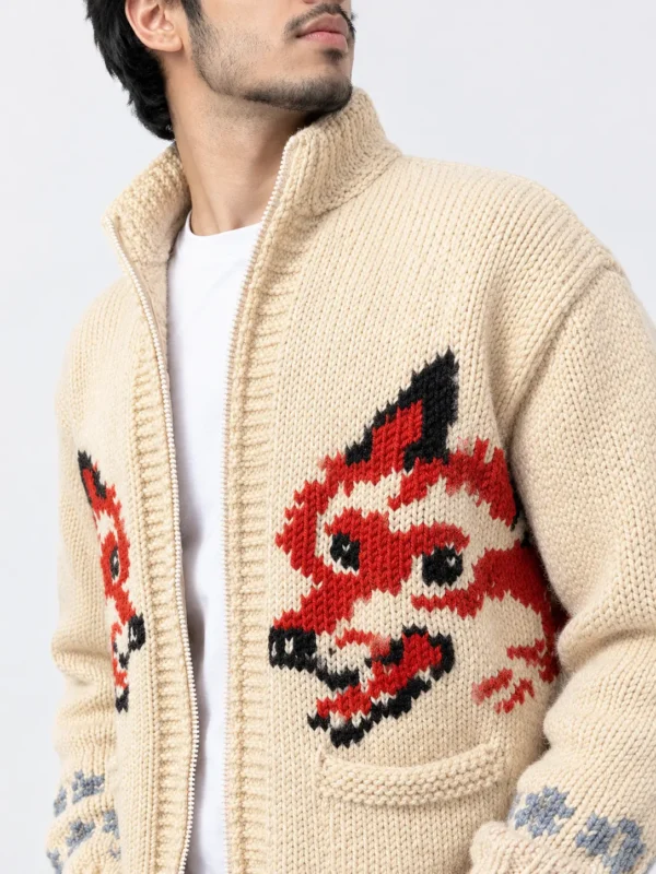 Fox Cardigan Hail Mary | Ryan Gosling Wolf Sweater