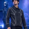 Ghost Papa Emeritus V Perpetua Suede Leather Jacket Gothic Rock Jacket