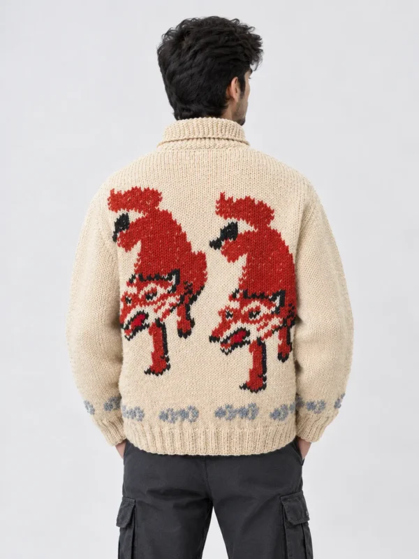 Fox Cardigan Hail Mary | Ryan Gosling Wolf Sweater